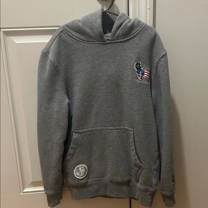 GOAT USA Boys gray hoodie Medium